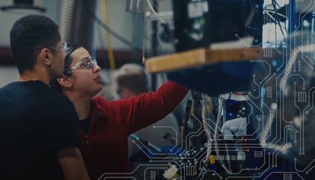 electronics factory worker ISO certified